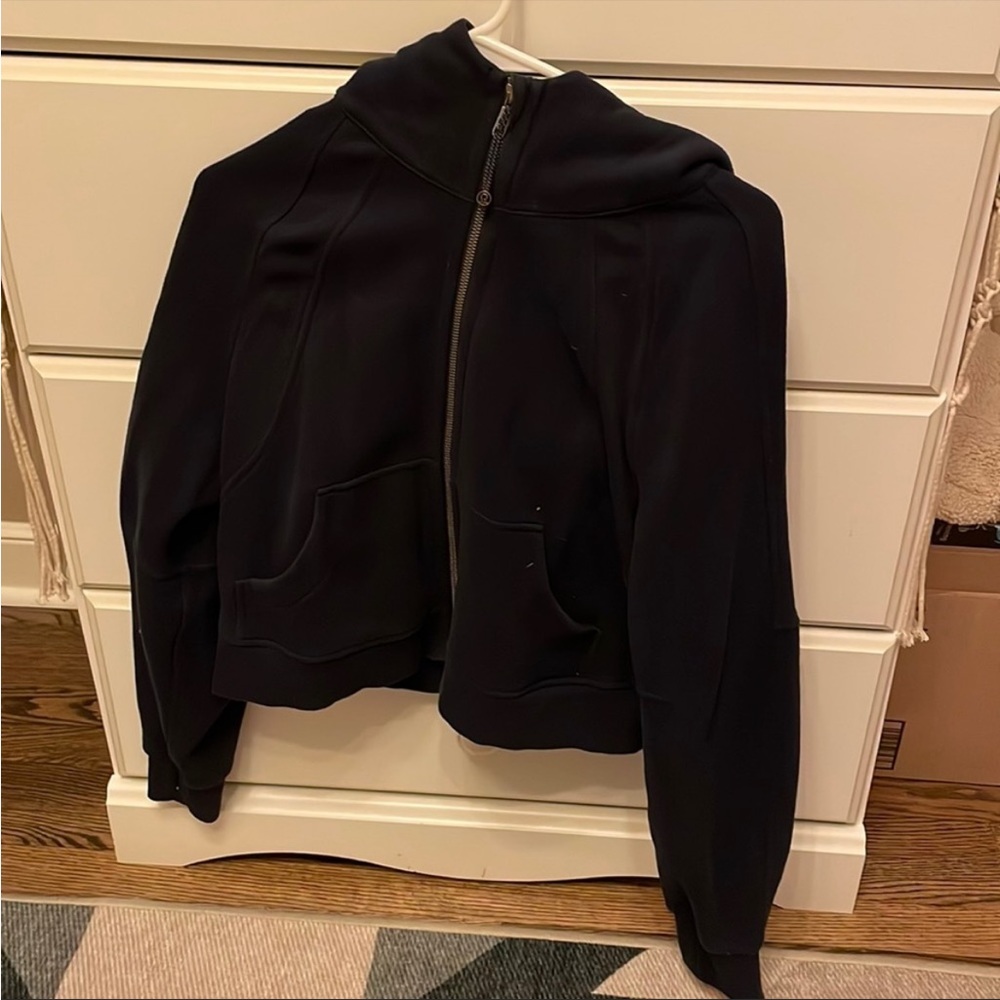 Lululemon Navy oversized full zip hoodie